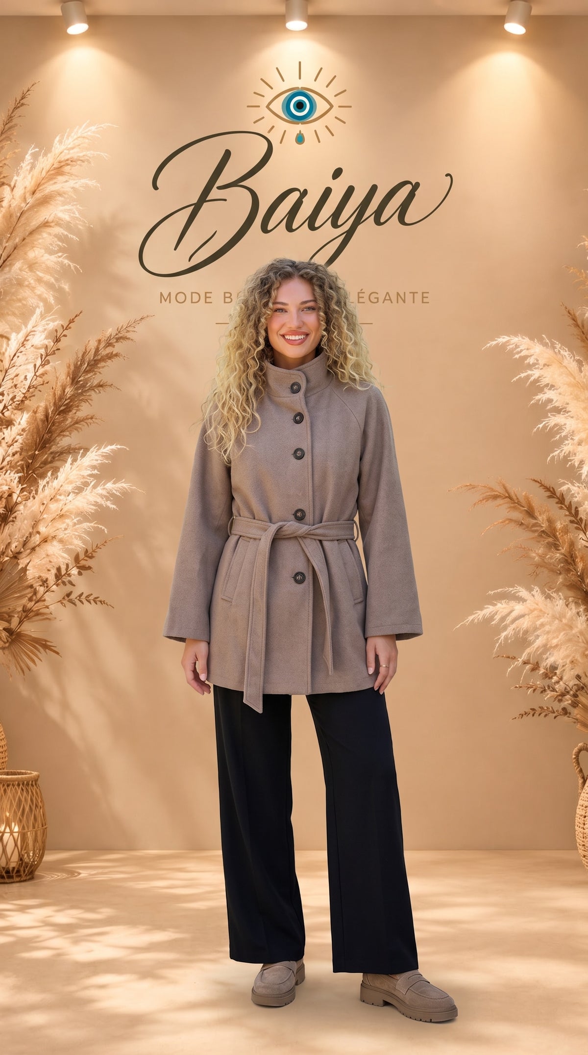 Veste Romy taupe
