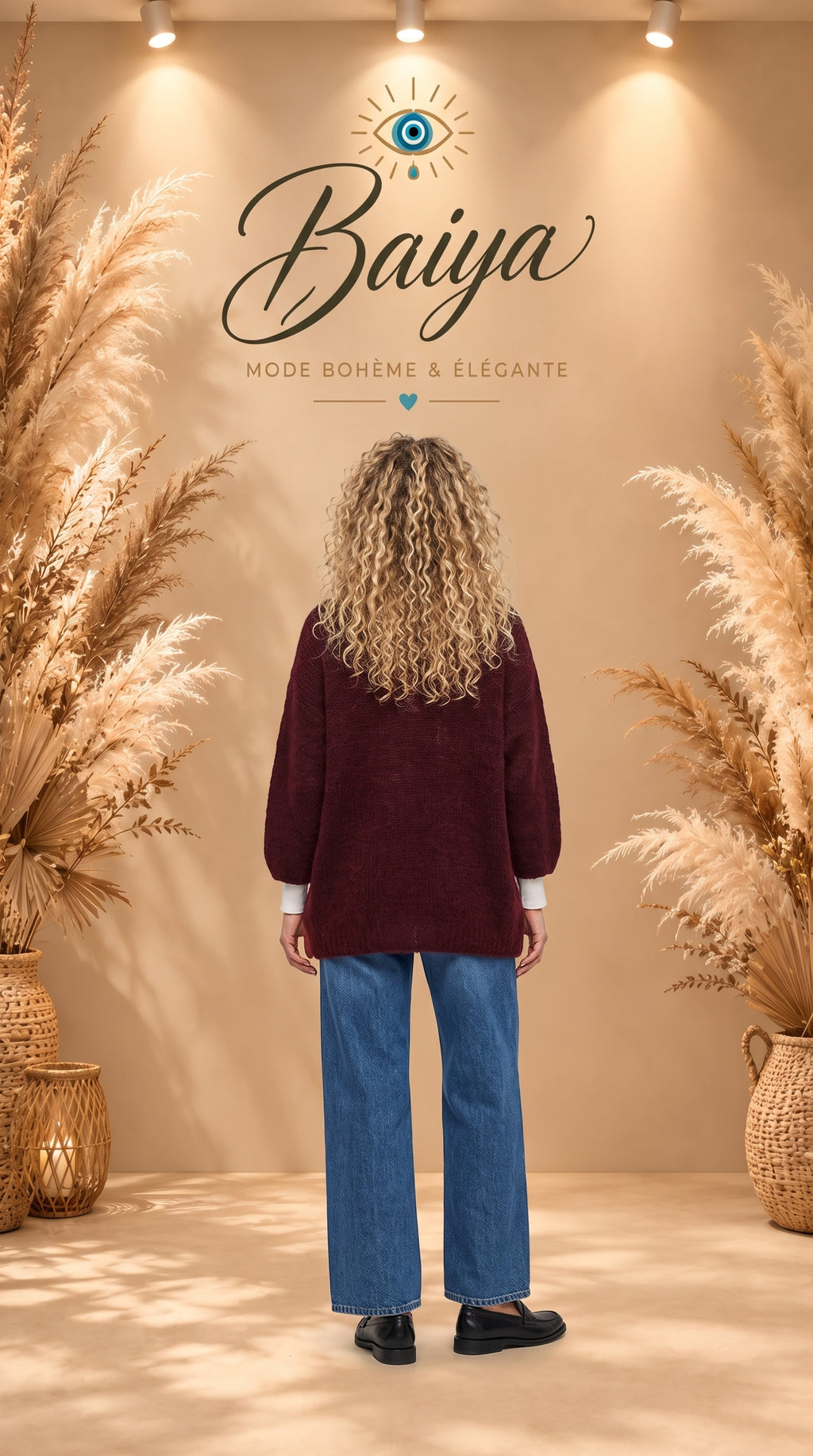 Gilet Alba bordeaux