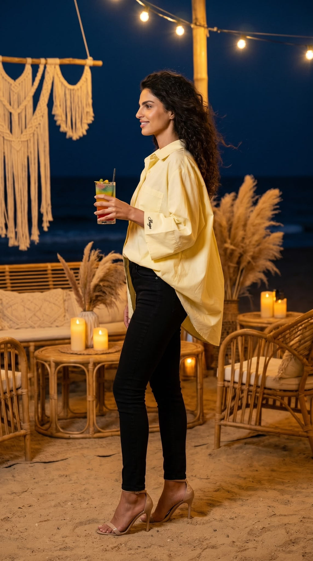 Chemise Dalia jaune